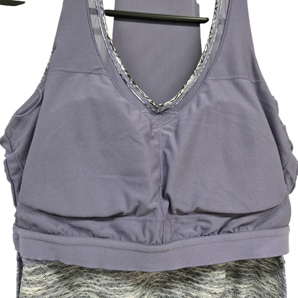 Mondetta MPG V-Neck Sleeveless Athletic Tennis Mini Dress Stretchy Purple Small - Picture 6 of 8